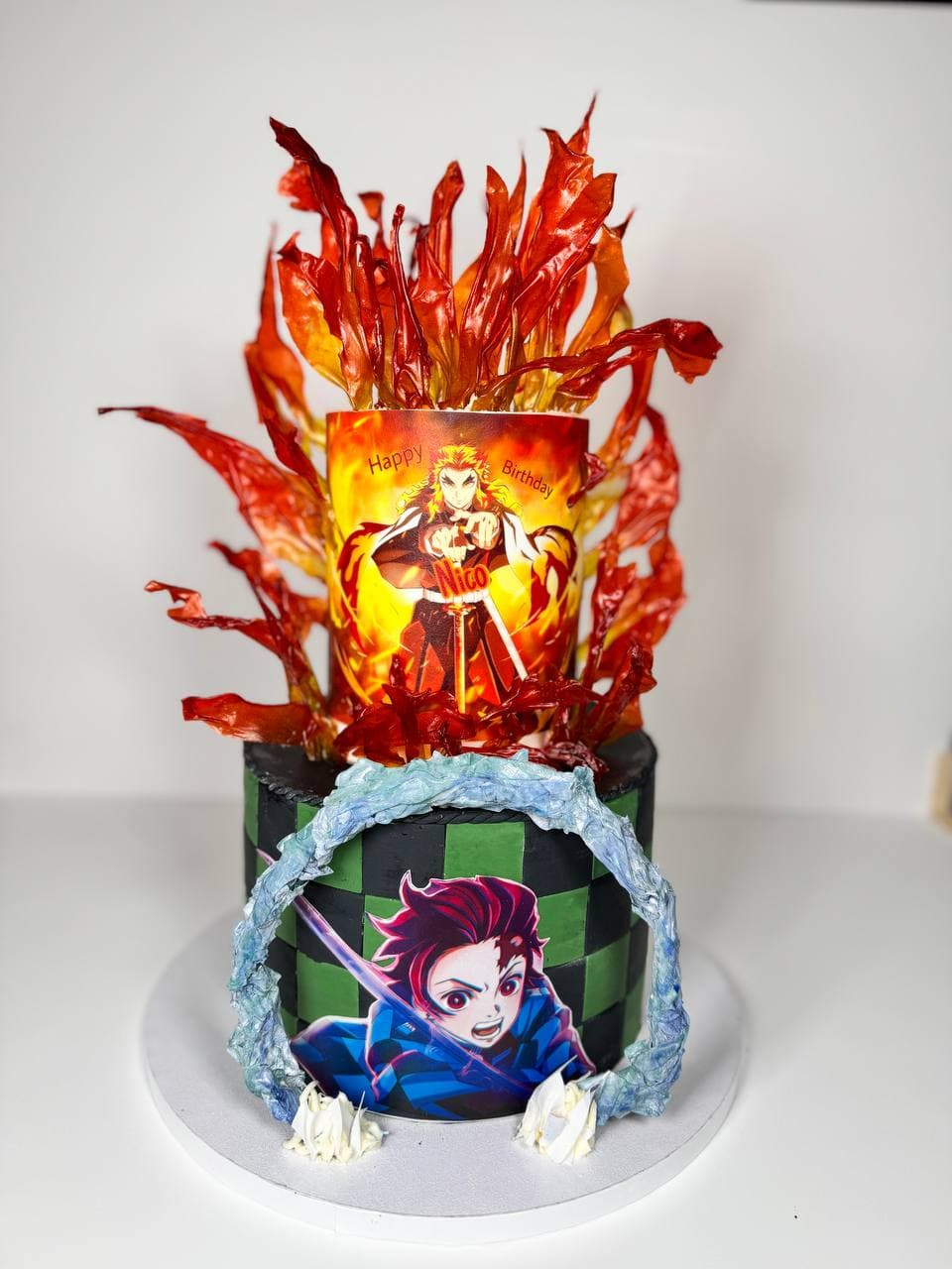 Naruto Fire Cake