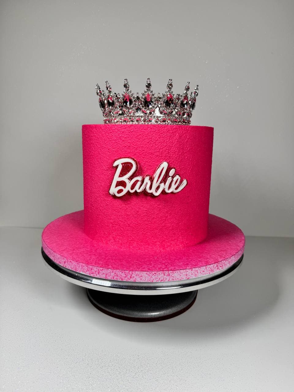 Barbie Cake with Crown